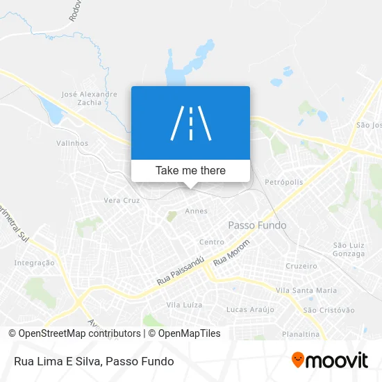 Rua Lima E Silva map