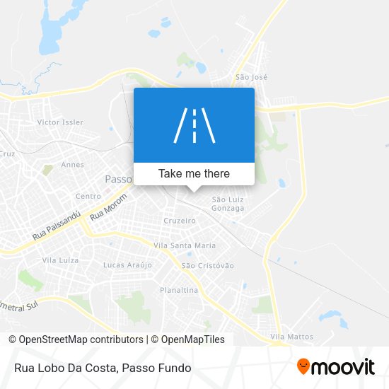 Rua Lobo Da Costa map