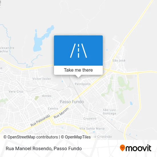 Rua Manoel Rosendo map