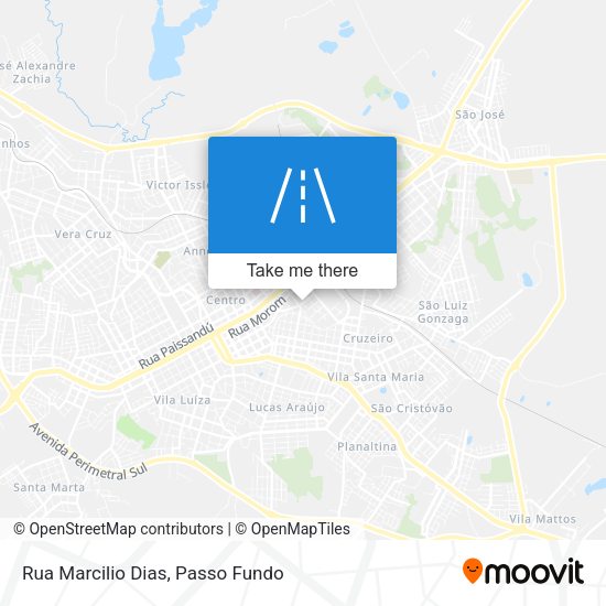 Rua Marcilio Dias map