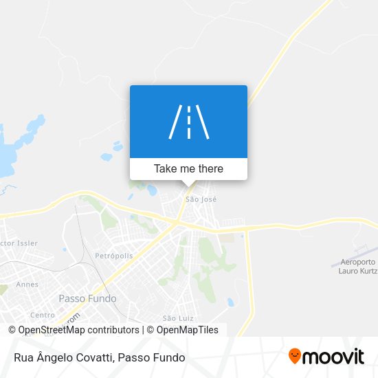 Rua Ângelo Covatti map