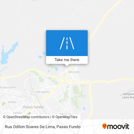 Rua Odilon Soares De Lima map