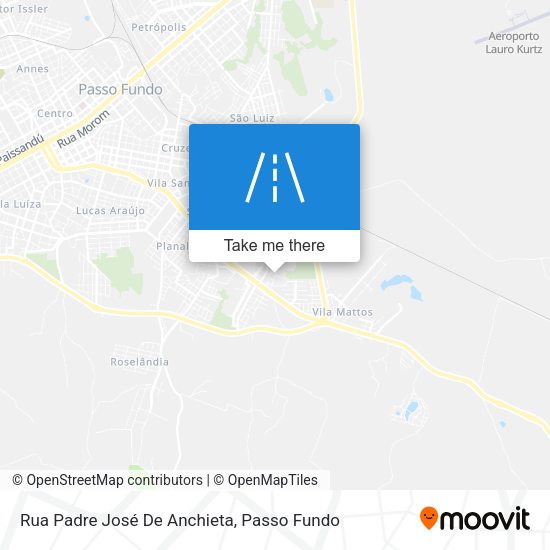 Rua Padre José De Anchieta map