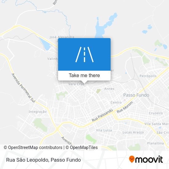 Rua São Leopoldo map