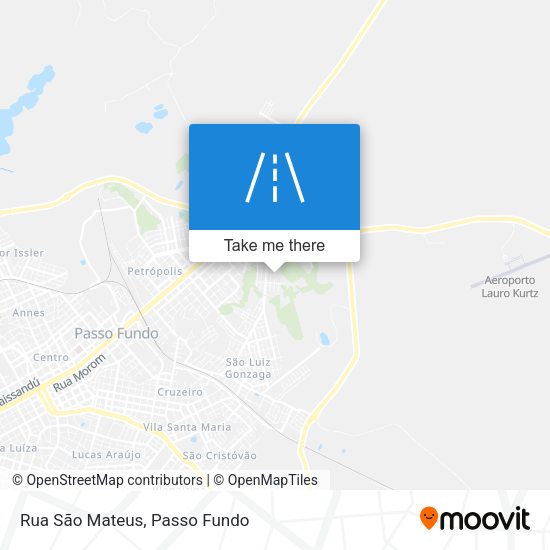 Rua São Mateus map