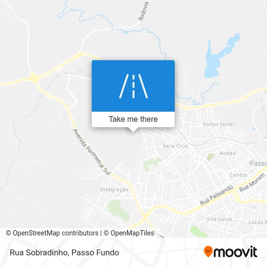 Rua Sobradinho map