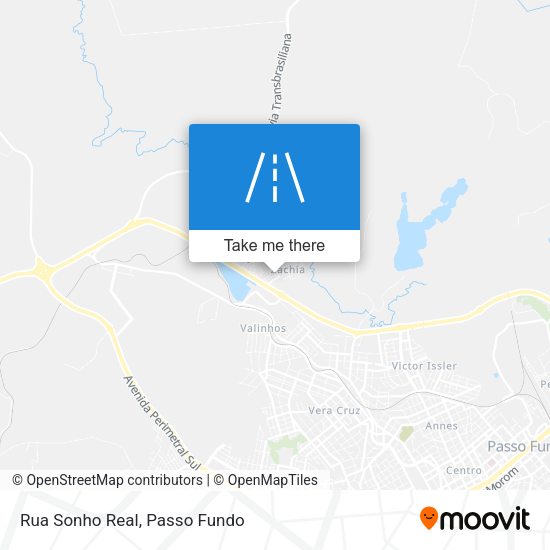 Rua Sonho Real map
