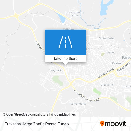 Travessa Jorge Zanfir map
