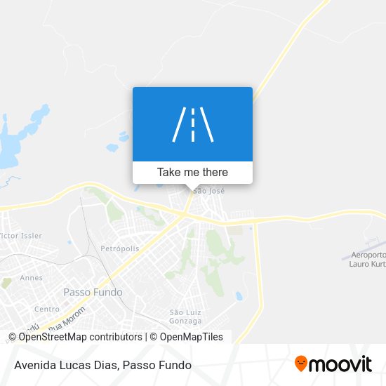 Avenida Lucas Dias map
