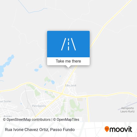 Rua Ivone Chavez Ortiz map