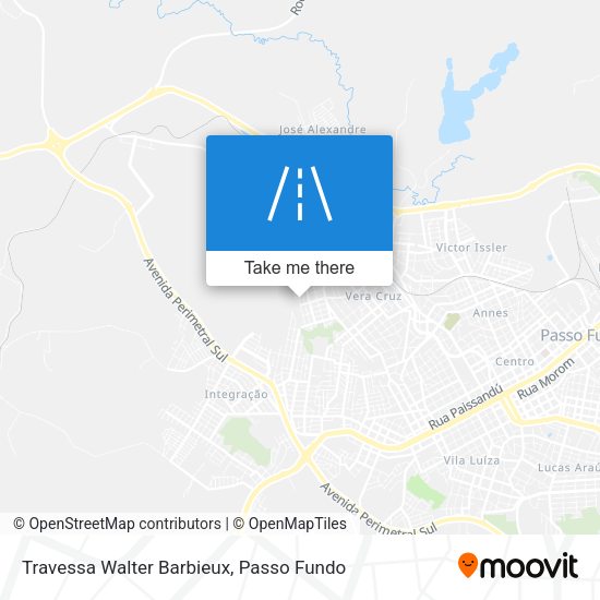 Travessa Walter Barbieux map