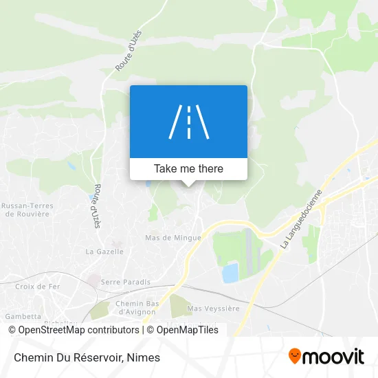 Chemin Du Réservoir map