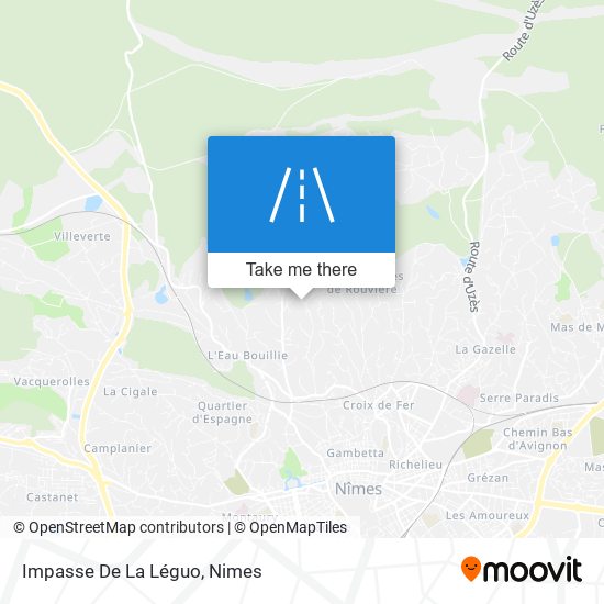 Impasse De La Léguo map