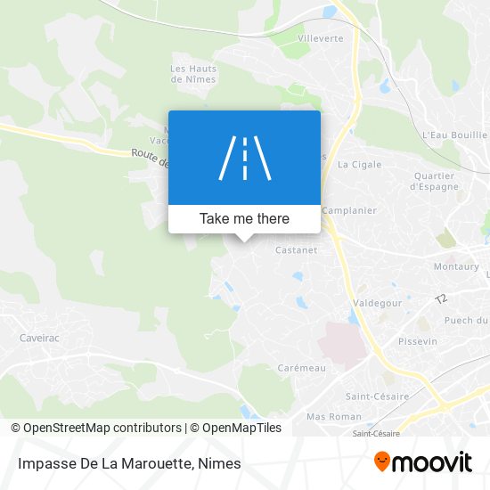 Impasse De La Marouette map
