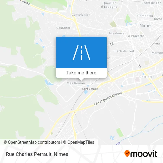 Rue Charles Perrault map