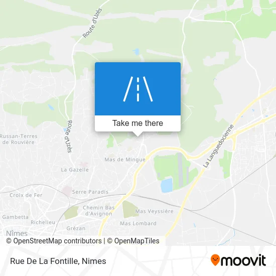 Rue De La Fontille map