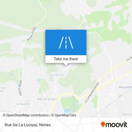 Rue De La Lucque map