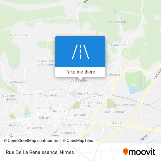 Rue De La Renaissance map