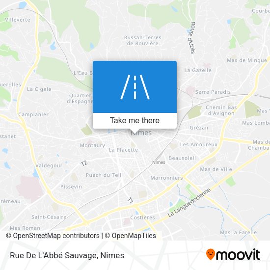 Rue De L'Abbé Sauvage map
