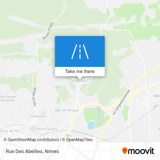 Rue Des Abeilles map