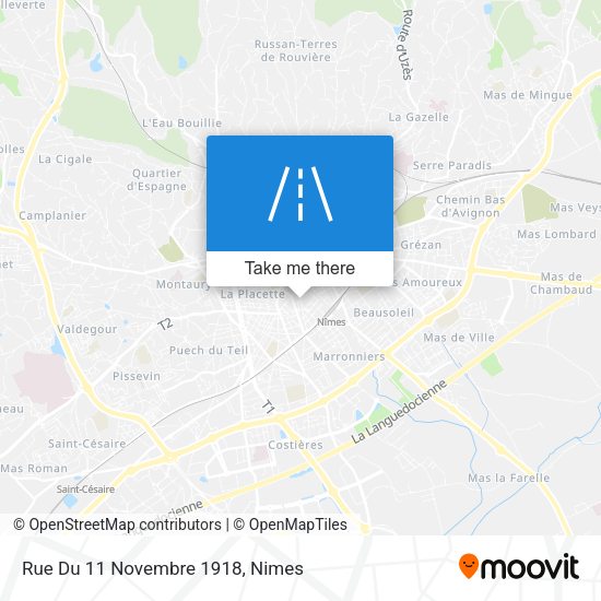 Rue Du 11 Novembre 1918 map