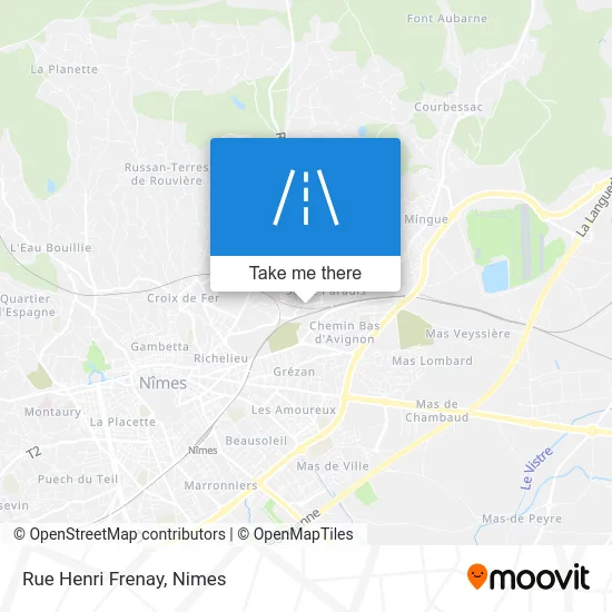 Rue Henri Frenay map