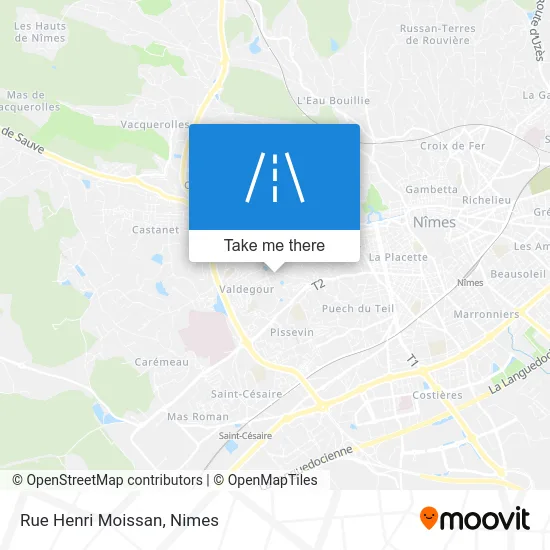 Rue Henri Moissan map