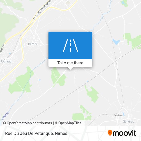 Rue Du Jeu De Pétanque map