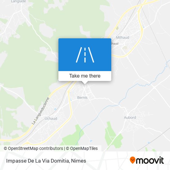 Impasse De La Via Domitia map