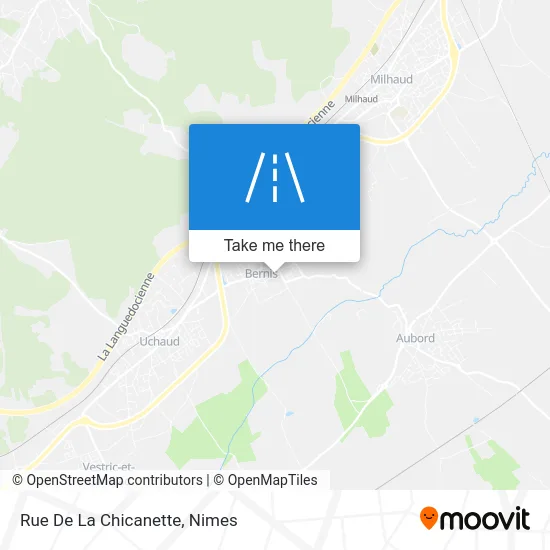 Rue De La Chicanette map