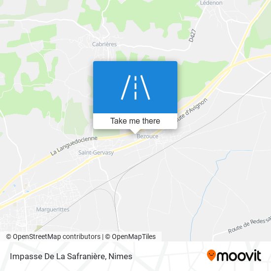 Impasse De La Safranière map