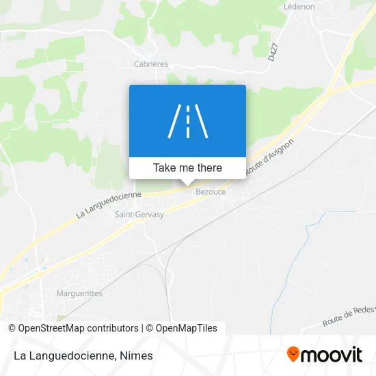 La Languedocienne map