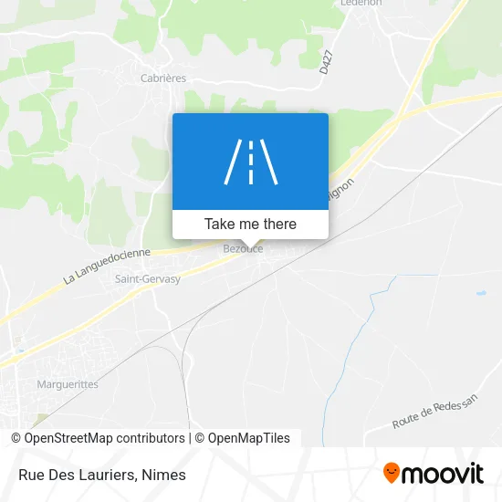 Rue Des Lauriers map