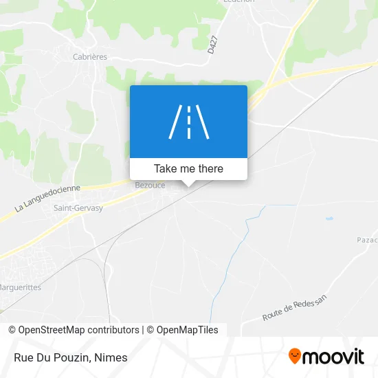 Rue Du Pouzin map