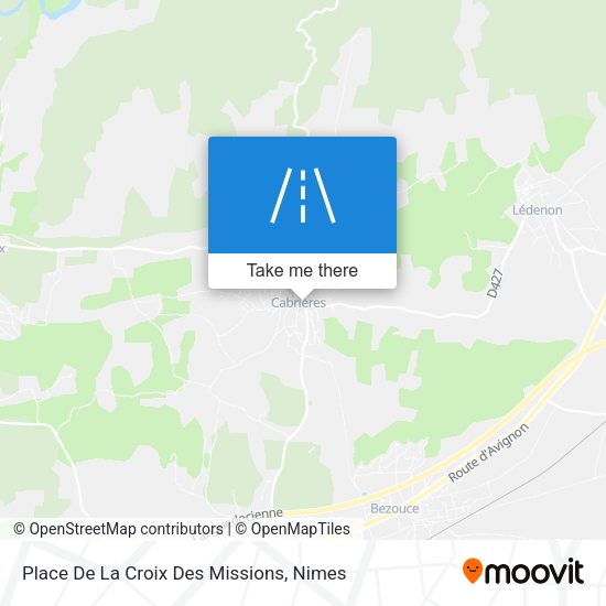 Place De La Croix Des Missions map