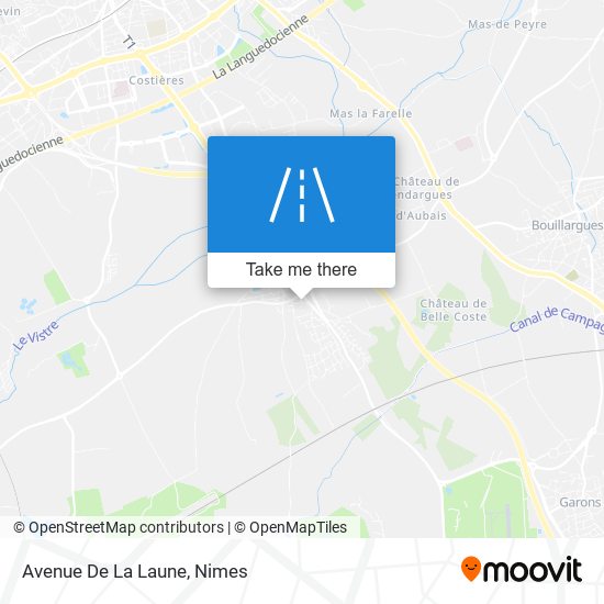 Avenue De La Laune map