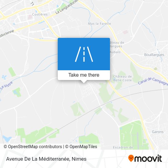 Avenue De La Méditerranée map