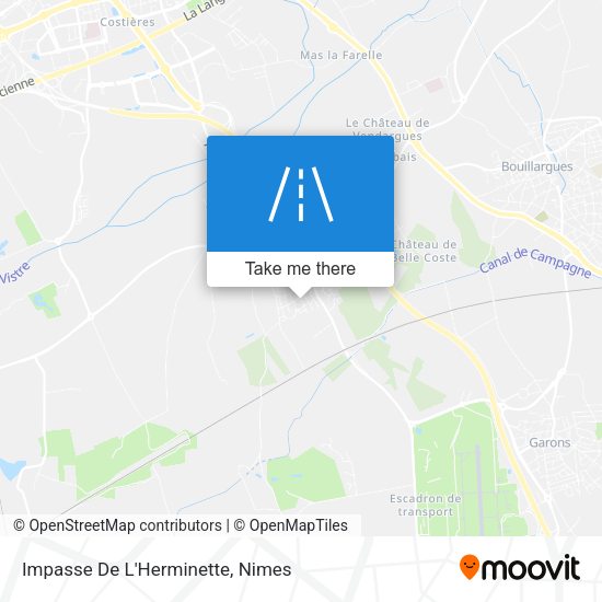 Impasse De L'Herminette map