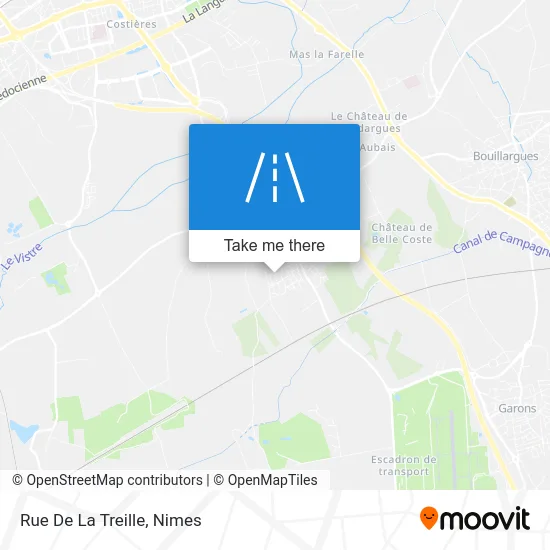 Rue De La Treille map