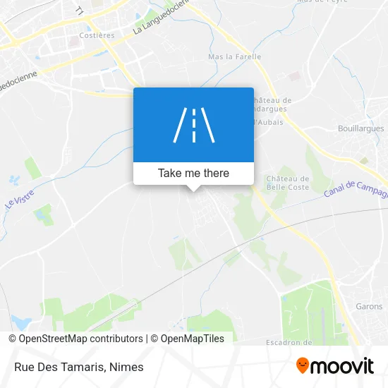 Rue Des Tamaris map