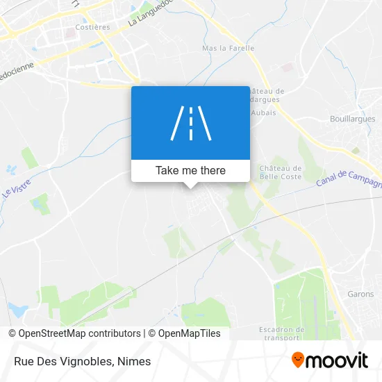 Rue Des Vignobles map