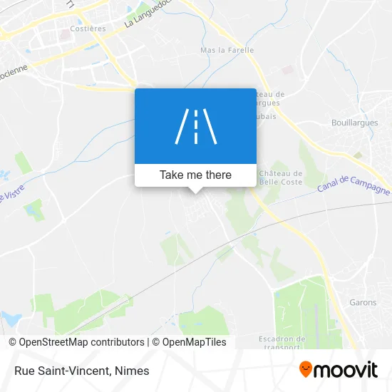 Rue Saint-Vincent map