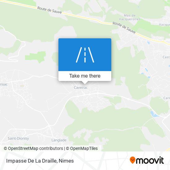 Impasse De La Draille map