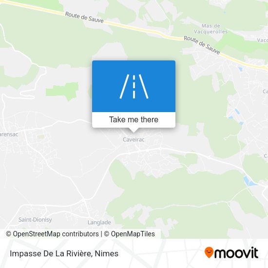 Impasse De La Rivière map