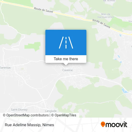 Rue Adeline Massip map