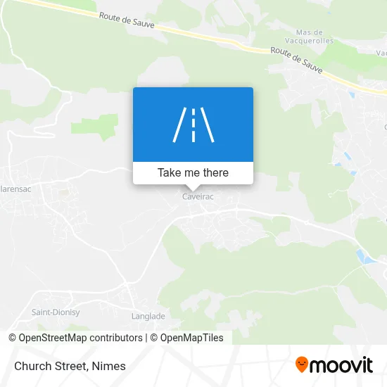 Rue De L'Église map