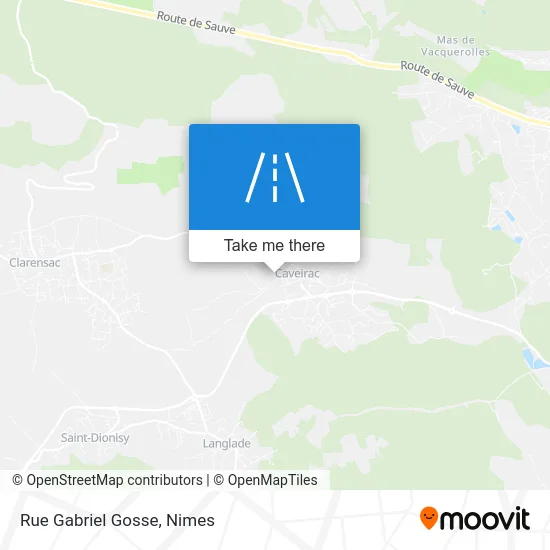 Rue Gabriel Gosse map