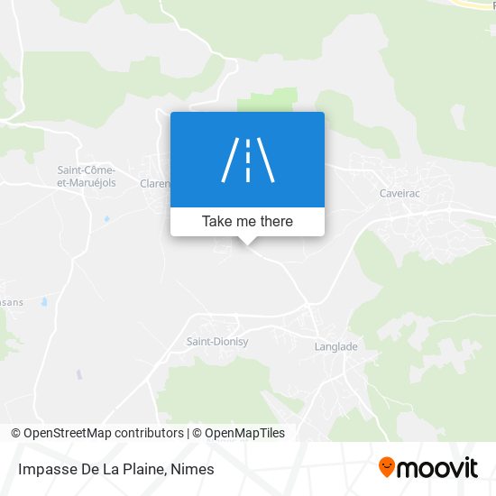 Impasse De La Plaine map