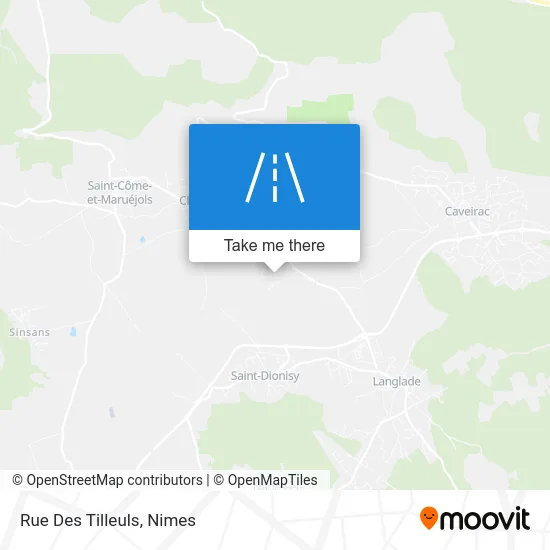 Rue Des Tilleuls map