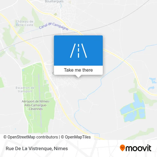 Rue De La Vistrenque map